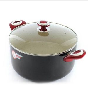 قابلمه درب پیرکس گرانیت رویال سایز 32