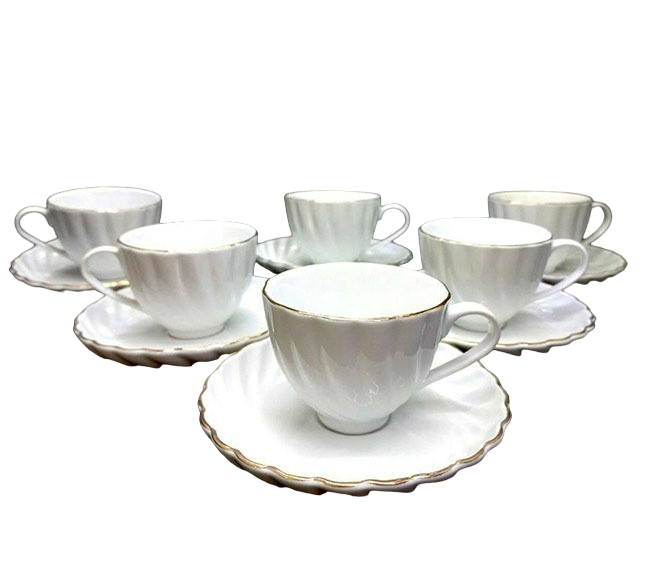 سرویس چای خوری 12 پارچه لیمون مدل کارمن