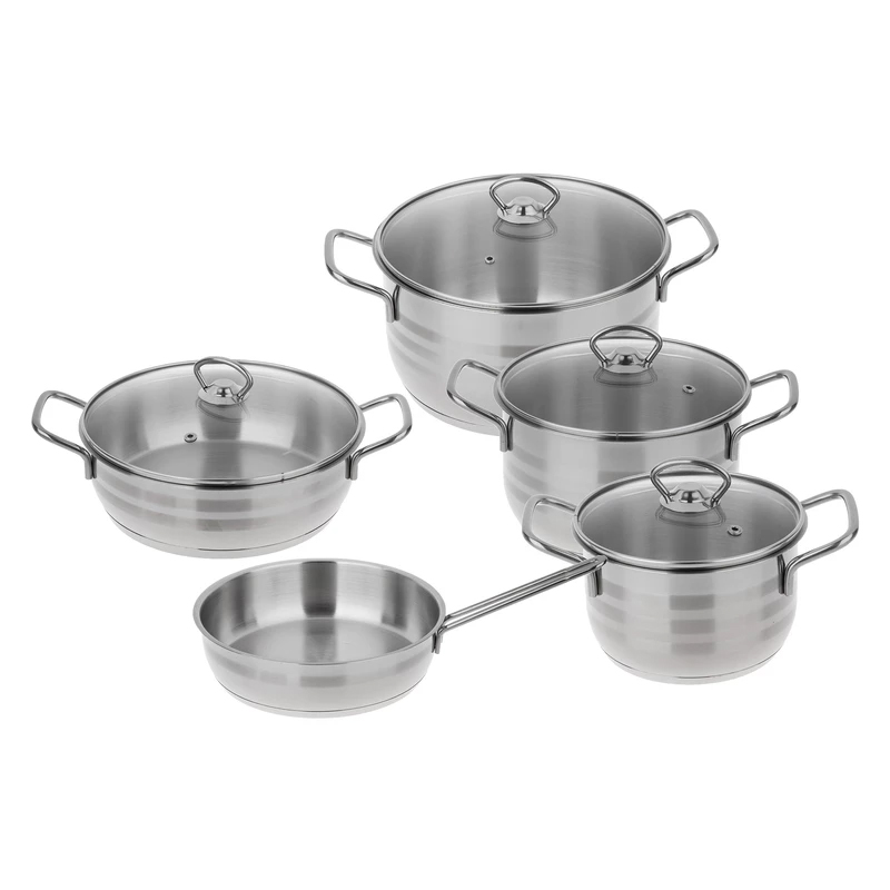 سرویس 9 پارچه اقتصادی استیل دستی لوکس سرویس 9 پارچه اقتصادی استیل دستی لوکس