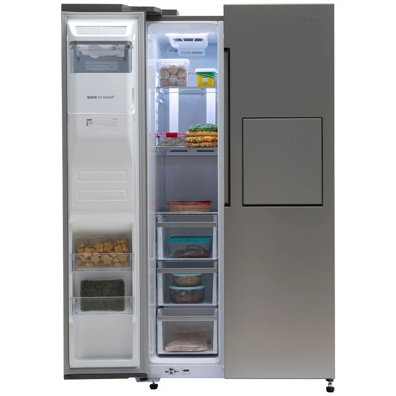 یخچال و فریزر ساید بای ساید 27 فوت اسنوا مدل SN8-2028