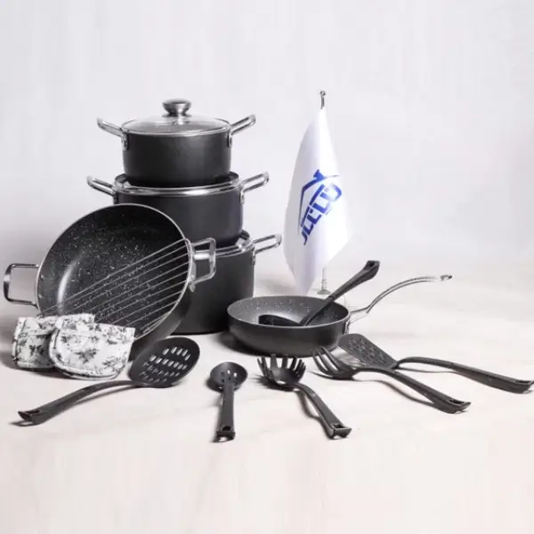 سرویس قابلمه ۱۹ پارچه گرانیتی دنیلسون مدل M.SH.870 سرویس قابلمه ۱۹ پارچه گرانیتی دنیلسون مدل M.SH.870