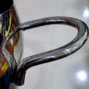 کتری و قوری استیل 6 لیتر تک خط برند نیچی